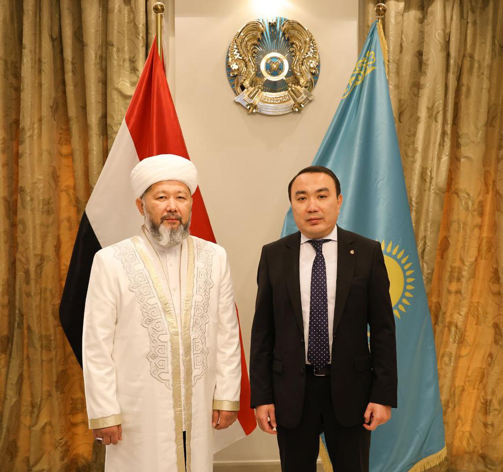 ҚМДБ ТӨРАҒАСЫ ҚАЗАҚСТАННЫҢ МЫСЫРДАҒЫ ЕЛШІСІМЕН КЕЗДЕСТІ