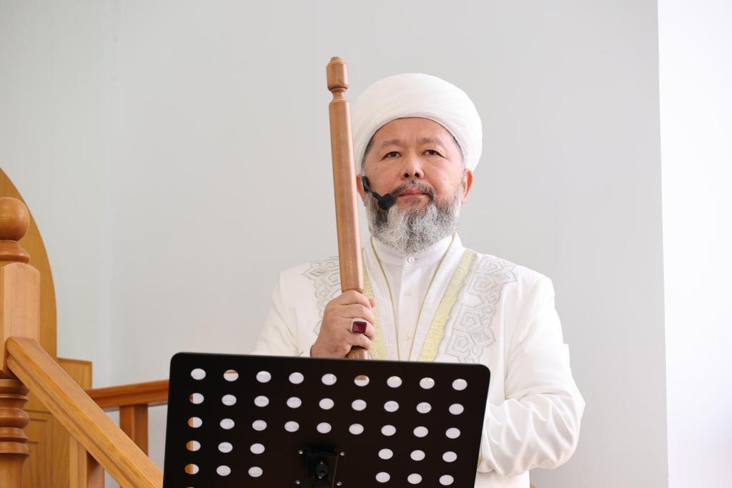 БАС МҮФТИ ҚОНАЕВ ҚАЛАСЫНДА ЖҰМА УАҒЫЗЫН АЙТТЫ