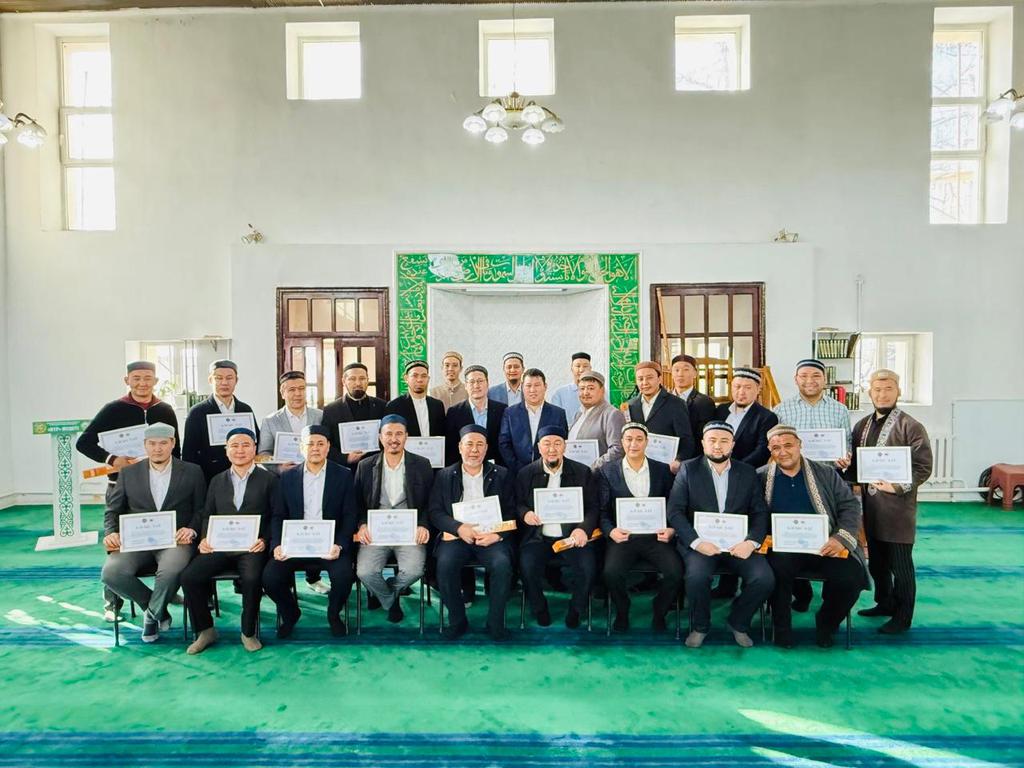 Талдықорған қаласындағы дін қызметкерлері марапатталды