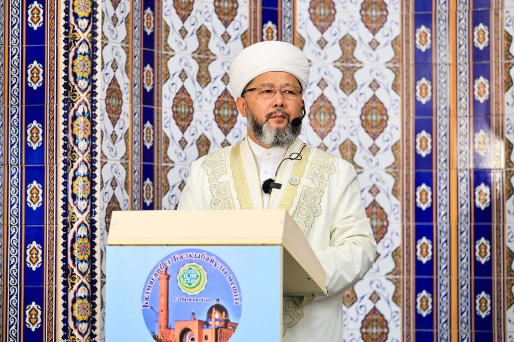 БАС МҮФТИ СӘТБАЕВ ҚАЛАСЫНДА ЖАМАҒАТҚА УАҒЫЗ АЙТТЫ (ФОТО)